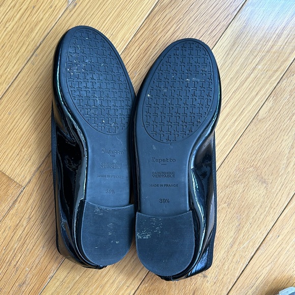 Repetto Cinderella Ballerina Black Patent Leather Flats Size 39.5 US 8.5 - Picture 2 of 7
